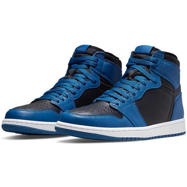 Men's Running Weapon Air Jordan 1 Blue Black Shoes 306 Men's Running Weapon Air Jordan 1 Blue Black Shoes 306